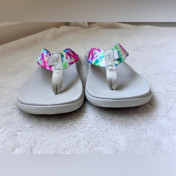 Chaco Chillos Light Tie-Dye Flip Flops Women Size 8 - Picture 7 of 7